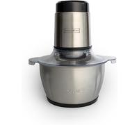 Kyaoayo-Hachoir Multifonction 300w Rlmce3003418, Bol En Acier Inoxydable 1,8l, 2 Vitesses, 4 Lames Tranchantes, Id¿¿Al Pour Viande, L¿¿Gumes Et Fruits, Facile ¿¿ Nettoyer, Design Ergonomique