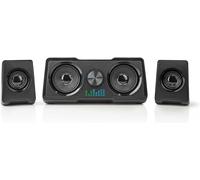 KYAOAYO-Haut Parleur De Jeux Canaux De Haut-Parleur 2.2 Alimenté Par Port Usb 3.5 Mm Mâle 48 W Led Contrôle Du Vol
