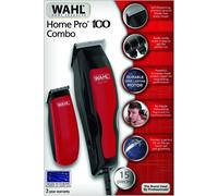 Kyaoayo-Home Pro 100 Combo Tondeuse Cheveux Puissante Fabriquée En Europe, Filaire. Lame Auto-Affutée De Qualité, Ne Tire Pas Les Cheveux. Kit Complet. 8 Sabots, Mini Tondeuse De Finition Incluse.