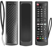 KYAOAYO-Housse De Protection Pour Télécommande Lg Tv,S'Applique À Tous Les Modèles De Tv Lg Akb Coque En Silicone Pour Telecommande Universelle Lg,Pour Akb75095308 Akb75095307 Akb73715601 Etc.Noir