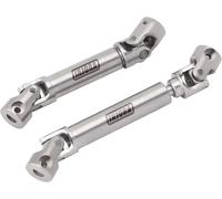 KYAOAYO-Inox Arbres DEntraînement Avec Trou En Forme D Pour Axial Ax24 Xc-1 Upgrade 1/24 Rc Crawler Upgrade