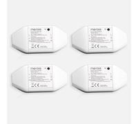 KYAOAYO-Interrupteur Connecté Wifi, 10A Diy Interrupteur Intelligent Compatible Avec Alexa, Google Home Et Smartthings, Lot De 4 Commutateurs Wifi Avec Commande Vocale Et Contrôle À Distance