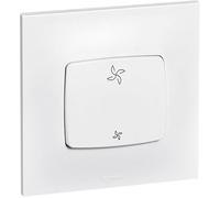 KYAOAYO-Interrupteur Vmc Ba Neptune, Commande Ventilation 2 Vitesses, Connexion Rapide Sans Outil, Design Moderne Blanc