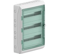 KYAOAYO-Kaedra Mureva 10345De Petit Répartiteur En Saillie Pour Jardin, Cave, Garage Et Extérieur, Distributeur D'Installation Électrique, Boîte À Fusibles, 3 X 18 Te, Ip65