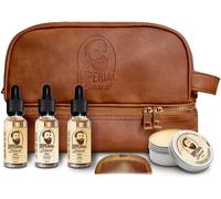 Kyaoayo-Kit Barbe Homme - 1 Peigne À Barbe + 3 Huiles + 1 Cire - Cadeau Homme - Fabrication França