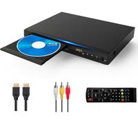 KYAOAYO-Lecteur Dvd Blu-Ray Multimédia Pour Films Et Musique Dolby Audio Full Hd 1080P Avec Sortie Hdmi/Sortie Av/Sortie Coaxiale/Disque Blu-Ray Pour Région B/2