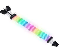 KYAOAYO-Lian Li Strimer Plus V2 12V wr 3 X 8- Zu 16 Broches Verlängerung - 335 Mm, 8 Led