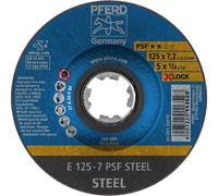 KYAOAYO-Lot De 10 Disques À Ébarber, 125 X 7,2 Mm, X-Lock (22,23 Mm), Psf Steel, 62011125 - Pour Un Changement D'Outil Rapide Et Confortable