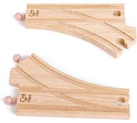 Kyaoayo-Lot De 2 Rails En Y En Bois-Hape