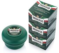 Kyaoayo-Lot De 3 Savons À Barbe En Bol, 3 X 150 Ml, Soin Vi Homme Rafraîchissant, Savon De Ra À L'eucalyptus Et Au Menthol, Fabriqué En Italie