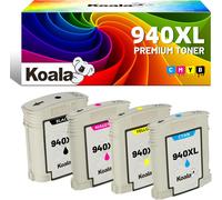 KYAOAYO-Lot De 4 Cartouches D'Encre 940Xl Compatibles Avec 940Xl Pour Officejet Pro 8000, 8500, 8500A, 8500A Plus, 6400 Pages