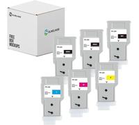 KYAOAYO-Lot De 5 Cartouches D'Encre Pfi-320 300 Ml Compatibles Avec Canon Pfi 320 Pfi320 Pfi-320 Pfi-320Mbk Pfi-320Bk Pfi-320C Pfi-320M Pfi-320Y Imprimante (Mbk/Pbk/C/M/Y) Mbk/Pbk/C/M/Y))