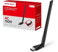 KYAOAYO-Ma30H Tp-Link Clé Wifi Puissante Ac1300Mbps, Adaptateur Usb Wifi, Antennes À Gain Elevé, Dongle Wifi, Bi-Bande, Mu-Mimo, Brancher Et Util r, Compatible Avec Windows 11/10/8.1/7