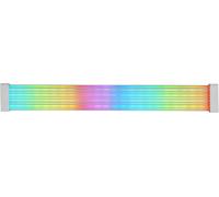 KYAOAYO-Mca-16X, Câble D'Alimentation Argb 16Pin (8+8) Pcie Pour Carte Graphique, Led Ultra-Lumineuses, Éclairage Argb Synchronisé, Câble Monocouche Silicone Flexible Avec Bande Lumineuse Latérale