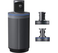 KYAOAYO-Meeting 360 Caméra De Vidéoconférence, 1080P Hd 360 M Au Point Automatique De L'Orateur & Zoom Intelligent Webcam De Réunion, Réduction Du Bruit & Haut-Parleurs Hi-Fi.