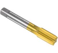 KYAOAYO-Métrique Machine Filetage Frai Taraud M14 X 1.25 H2 Titane Revêtement (Ti-Revêtement) Haute Vitesse Acier 4 Droit Flûtes Vis Filetage Tapotement Machiniste Réparation Diy