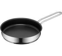 Kyaoayo-Mini Poêle À Frire En Acier Inoxydable Cromargan Poli À Induction, Empilable, Idéale Pour Les Petites Portions Ou Une Seule Personne.