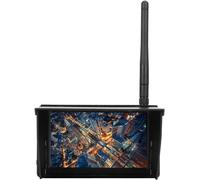 Kyaoayo-Moniteur Fpv, Moniteur Récepteur/Moniteur Lcd 5.8g 48 Canaux Et 4,3 Pouces Pour Rc Fpv Drone Quadcopter Avec Batterie Intégrée Au Récepteur Sans Fil-Sanag