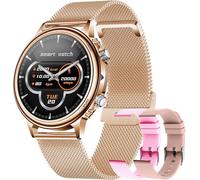 Kyaoayo-Montre Connectée Femme Bracelet Connecté Ip68 Smartwatch Etanche Montre Intelligente 1,32'' Sport Fitness Tracker Avec Tensiometre Fréquence Pédomètre Cardio Sommeil Moniteur Pour Android Ios