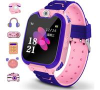 KYAOAYO-Montre Intelligente Avec Lecteur De Musique Et 7 Jeux, 2 Voies, Appel, Réveil, Appareil Photo, Pour Enfants De 3 À 12 Ans