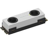 KYAOAYO-Mp600 Pro Xt Hydro X Edition Disque Ssd M.2 Nvme Pcie Gen4 X4 (Jusqu`À 7000 Mo/S Lecture Séquentielle Et 6550 Mo/S Écriture Séquentielle, Tlc Nand, Waterblock Hydro X Series Xm2 Blanc