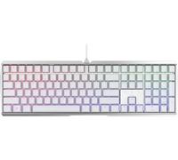 KYAOAYO-Mx Board 3.0 S, Clavier Filaire De Gaming Avec Rétro-Éclairage Rgb, Disposition Eu (Qwerty), Mx Blue Switches, Blanc