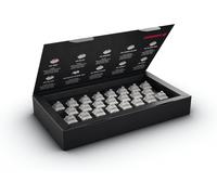 KYAOAYO-Mx Rgb Grey Switch Kit, 23 Commutateurs Mécaniques De Clavier, Pour Diy, Hot Swap Ou Clavier De Gaming, Commutateur Tactile Sans Clic, Ciblé, Robuste Et Perceptible
