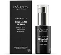 Kyaoayo-Organic Skincare Sérum Cellulaire Time Miracle - 30 Ml, Micro-Émulsion Légère, Avec De L'acide Hyaluronique Multi-Moléculaire, À Base D'eau De Bouleau Nordique, Végétalien, Certifié Ecocert