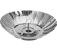 Kyaoayo-Panier Vapeur, Ajustable, Pour Les Pots De Ø 14 - 23 Cm, Acier Inoxydables, Argenté, 12592270