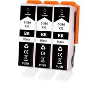 KYAOAYO-Pgi-580 Xxl Pgbk Cartouches D'Encre Pour Canon 580 Pgbk Xxl Noir Compatible Avec Canon Pixma Tr8550 Ts6150 Tr7550 Ts8150 Tr8500 Ts6250 Ts6351 Ts8151 Ts705 Ts8251 Ts8250 Ts8250 Tsréférence