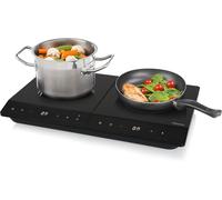 KYAOAYO-Plaque ¿¿ Induction Double, ?19 Et ?16 Cm, 10 Niveaux De Puissance, 3500 W, Basse Consommation, Minuterie Int¿¿gr¿¿e, Avec Protection Contre La Surchauffe, Ik-6162