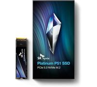 KYAOAYO-Platinum P51 2To Ssd Pcie 5.0 Nvme 2.0, Vitesse De Lecture Jusqu'À 14 700 Mo/S Ssd Interne Gen5 M.2 2280 Pour Utilisateur Intensif Et Gamer, Compatible Avec Pc, Notebook Et Console