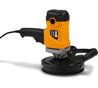 KYAOAYO-Ponceuse À Béton 1500 W 7 Vitesses Variateur De Vitesse, Démarrage En Douceur, Poignée Soft Grip, Adaptateur Aspirateur Inclus, Fpb140-1