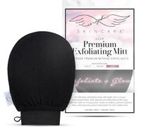 Kyaoayo-Premium Exfoliating Mitt For Body, Deep ¿ Viscose Fiber Korean Exfoliating Glove For Normal To Dry Skin ¿ Body Exfoliator For Self-Tan Removal And Application