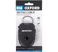 Kyaoayo-Products Lk100 Cadenas À Combinaison 4 Chiffres Avec Câble Rétractable De 75 Cm, Noir, Taille Unique