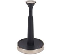 Kyaoayo-Push & Tear Porte-Rouleau De Cuisine Sur Pied, Détache De Papier Facile (Hauteur Imale Du Rouleau De Cuisine De 24 Cm), Gris Foncé