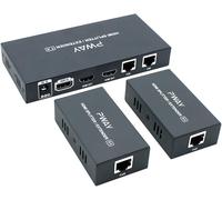 KYAOAYO-Pw-Ht226P2 Hdmi Extender Splitter 2 Port Transférez 165Ft(50M) Via Un Câble Cat6 Soutien 1080P@60Hz Edid Apprentis