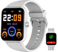 Kyaoayo-R3pro Montre Connectée Femme,1.69'' Oxymetre Smartwatch Podometre Marche Cardiofrequencemetre Montre Intelligente Sport Etanche Ies Multisport Pour Android Ios(2 Bracelets)