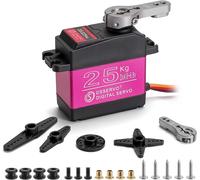 KYAOAYO-Rc Servo Servo De Direction Numérique Étanche À Couple Élevé 25 Kg Servo Numérique Modélisme Engrenage Métallique Servos Ds3225 Pour Robot De Voiture Rc 1/10 1/8