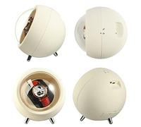 kyaoayo Remontoir de montre à moteur super silencieux à 360 degrés, panneau de commande tactile commutable, éclairage LED, pour horloge, chambre, salon, chambre, ABS