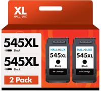 KYAOAYO-Replacement Pour Pg-545Xl Cl-546Xl Pg 545Xl Cl 546Xl Cartouches D'Encre Pour Mx495 Tr4550 Tr4551 Ts3150 Ts3151 Mg2450 Mg2500 Mg2950 Mg2550S (Noir, 2-Pack)