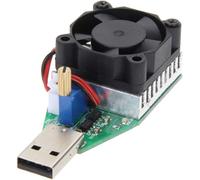 KYAOAYO-Résistance De Charge Électronique Interface Usb Décharge Batterie Capacité D'Essai 0.15-3A 15W Avec Ventilateur