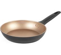 Kyaoayo-Rh01666beu7 Opulence Collection 24 Cm Poêle À Frire Antiadhésive, Revêtement Antiadhésif Durable, Sans Pfoa, Compatible Plaques À Induction Et Ustensiles Métalliques, Noir/Or