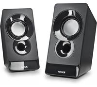 KYAOAYO-Sb210 - Enceintes Stéréo 12 W Pc, Alimentées Par Usb, Entrée Jack 3,5 Mm, Son Clair Et Surround, Contrôle Du Volume, Design Compact, Plug & Play, Compatibles Avec Les Ordinateurs Et Les Porta