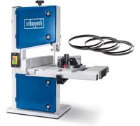 KYAOAYO-Scie À Ruban Hbs30 350W Table 30X38X52Cm Inclinable De 0°-45° Raccord Pour Aspirateur Hauteur & Largeur . De Pas 80X200Mm Livrée Avec 3 Lames 6,10 Et 15 Dents Par Pouce