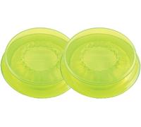 Kyaoayo-Set De Couvercles En Silicone Capflex M, Lot De 3 Couvercles Transparents, Couleur Verte, Astucieux Dans La Cuisine, Ø 55 Mm, Made In Italy, Vert Translucide