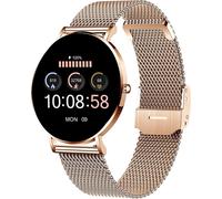 Kyaoayo-Siona 2 Montre Intelligente Ultra Plate Pour Femme, Avec Écran Amoled 1,3"", Couleurs Brillantes, Filgran, Pouls, Pression Artérielle, Oxygène Sanguin, Acier Inoxydable, Batterie 7 Jours, Étan