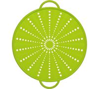 Kyaoayo-Smart Kitchen Couvercle Anti-Projections, Passoire, En Silicone 31cm Vert