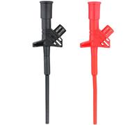 KYAOAYO-Sonde De Test Multimètre, 2Pcs P5004 Sonde De Test Flexible Isolée Haute Tension Rapide Et Professionnelle Crochet De Test Clip, Pour Les Instruments Et Instruments Tels Que Les Oscilloscopes