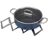 Kyaoayo-Space Dessous De Plat Extensible Et Pliable, Utilisation Avec Casseroles Et Poêles, Antidérapant, Anti-Chaleur 340 °C, Plan De Travail Cuisine